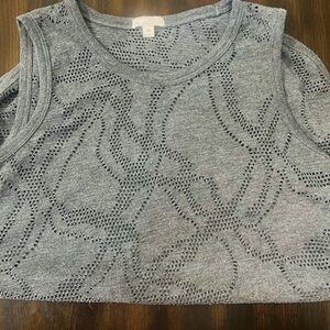 Gap Gray Sleeveless Knit Top (Preowned)